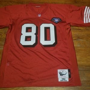 Authentic Mitchell & Ness Throw back Jersey